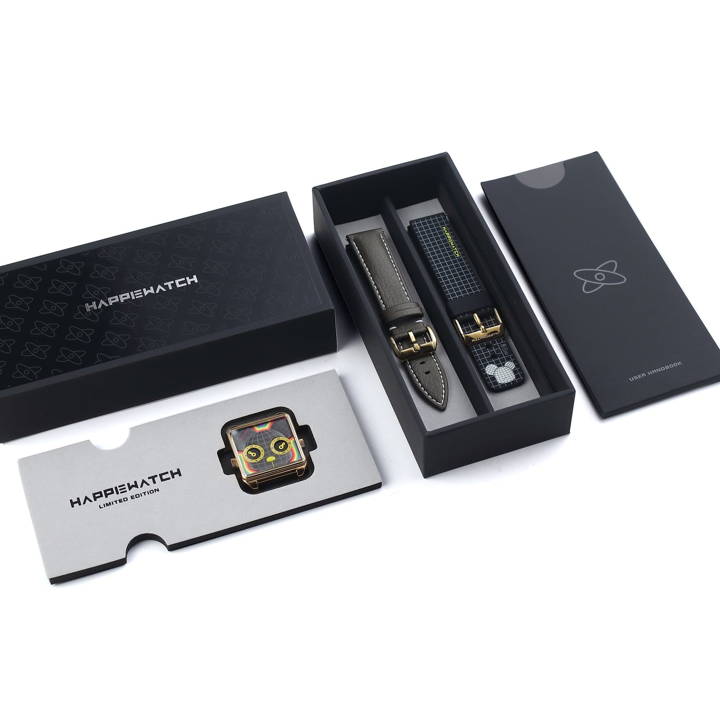 HappieWatch Time Trap Watch - Black Edition