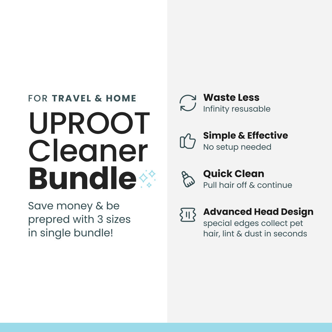 Effective Fur-Free Starter Kit- Uproot Mini. Pro & Xtra