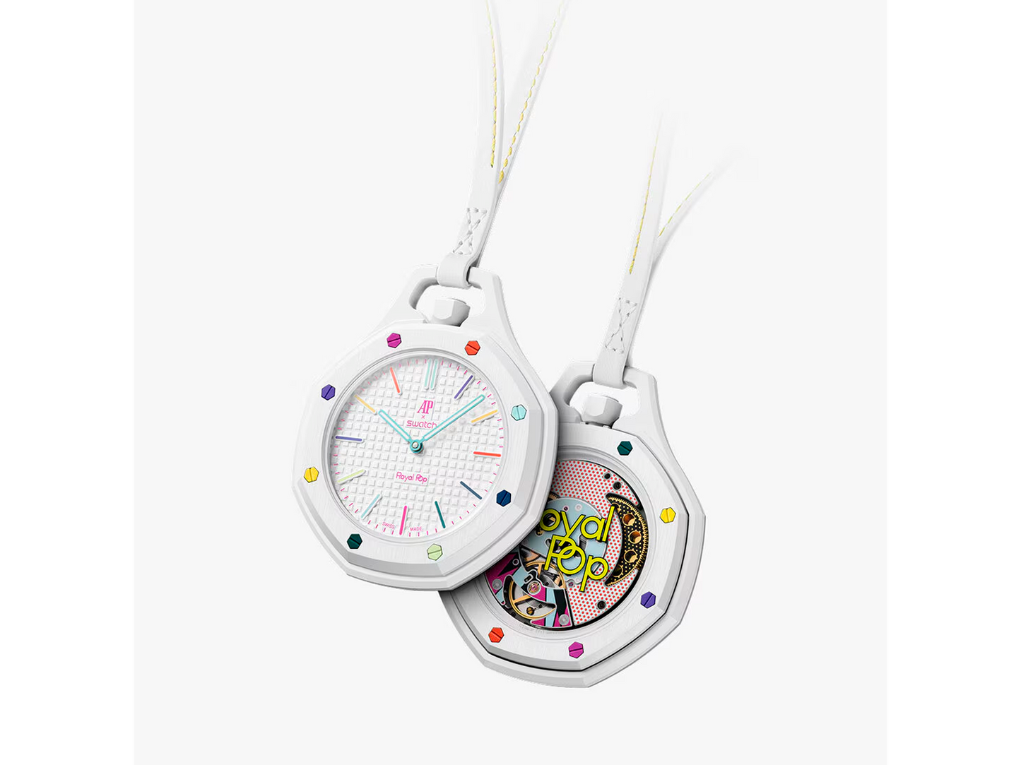 Audemars Piguet x Swatch Royal Pop Huit Blanc