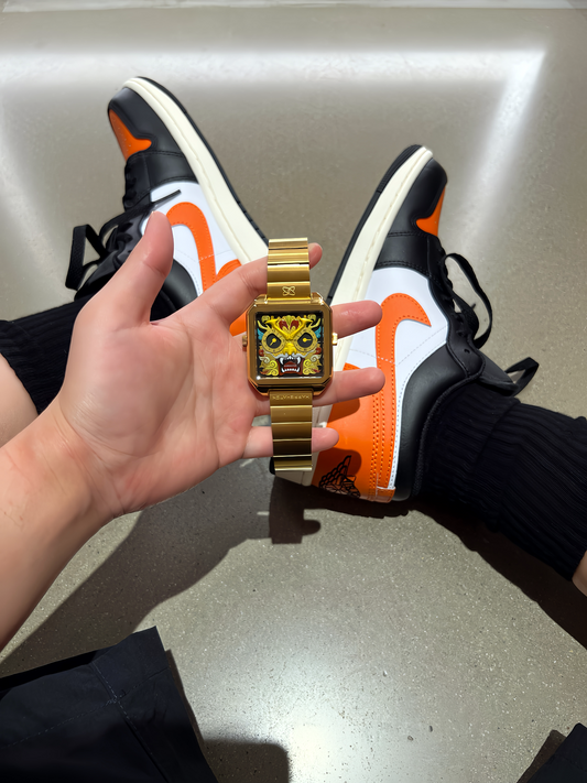 HappieWatch Gold Dragon - The Ultimate Luxury Watch