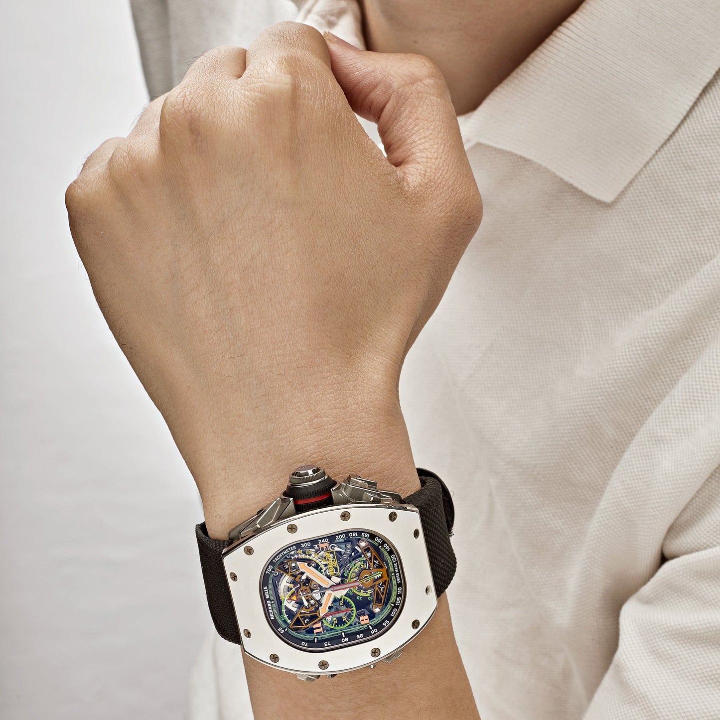 Richard Mille 50-02 ‘Airbus- Tourbillon Split-Seconds Chronograph Limited Edition