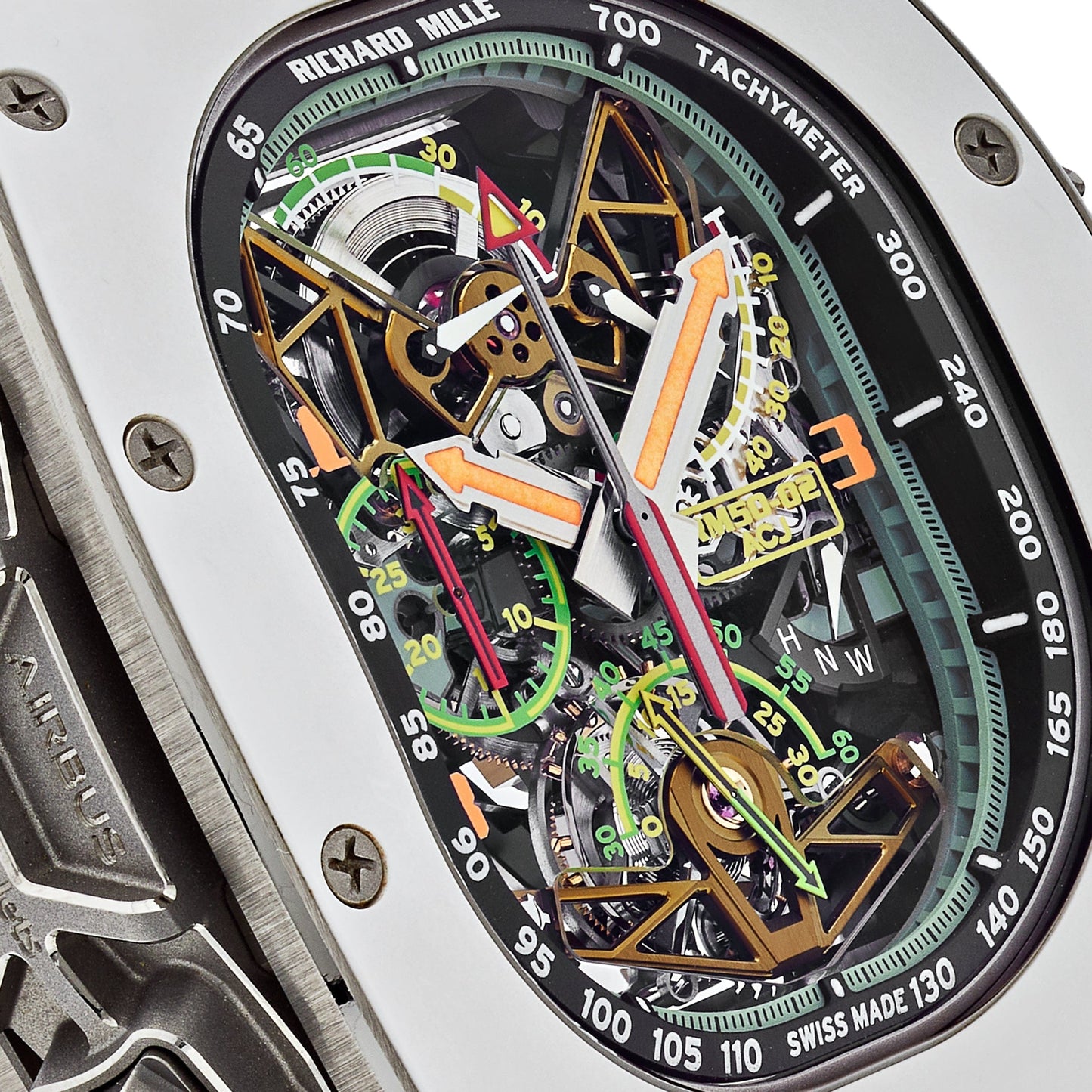 Richard Mille 50-02 ‘Airbus- Tourbillon Split-Seconds Chronograph Limited Edition