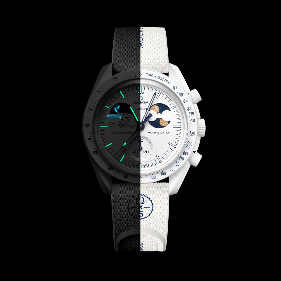 Swatch x Omega MISSION TO EARTHPHASE - MOONSHINE GOLD (SO33W701L)  Cold Moon