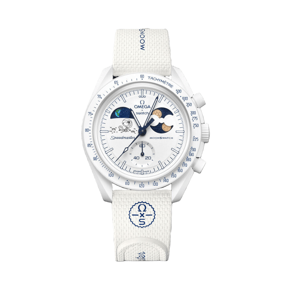 Swatch x Omega MISSION TO EARTHPHASE - MOONSHINE GOLD (SO33W701L)  Cold Moon