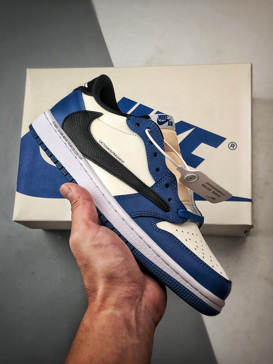 Travis Scott x Fragment x Air Jordan 1 Low OG-DM7866-141